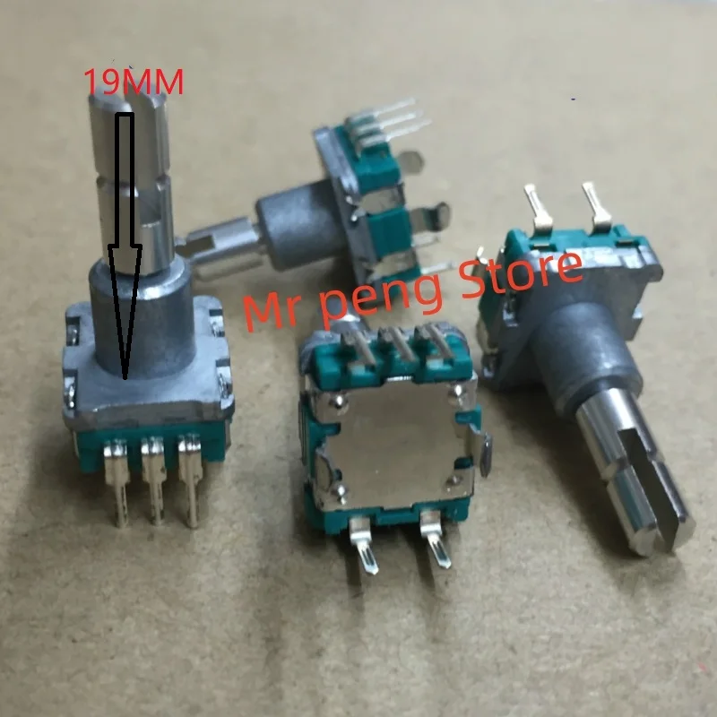 4pcs  for ALPS EC11 encoder 30 location number 15 pulse point split axis length of 19mm thick.