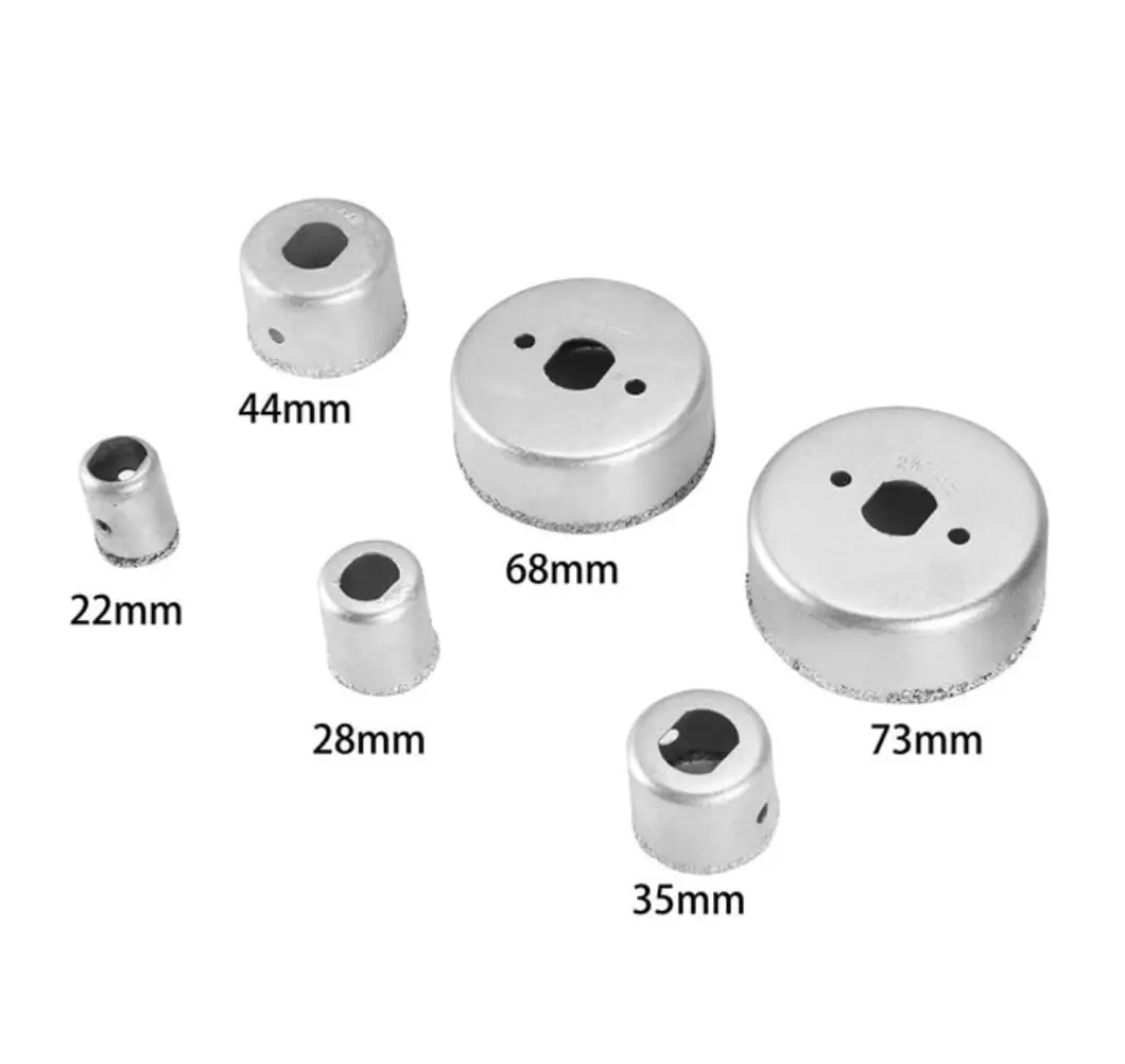 9 قطعة الماس الأساسية مجموعة لقمة مثقاب هول المنشار عدة مع حافظة للجرانيت بلاط الرخام السيراميك حجر الزجاج الماس هول المنشار عدة