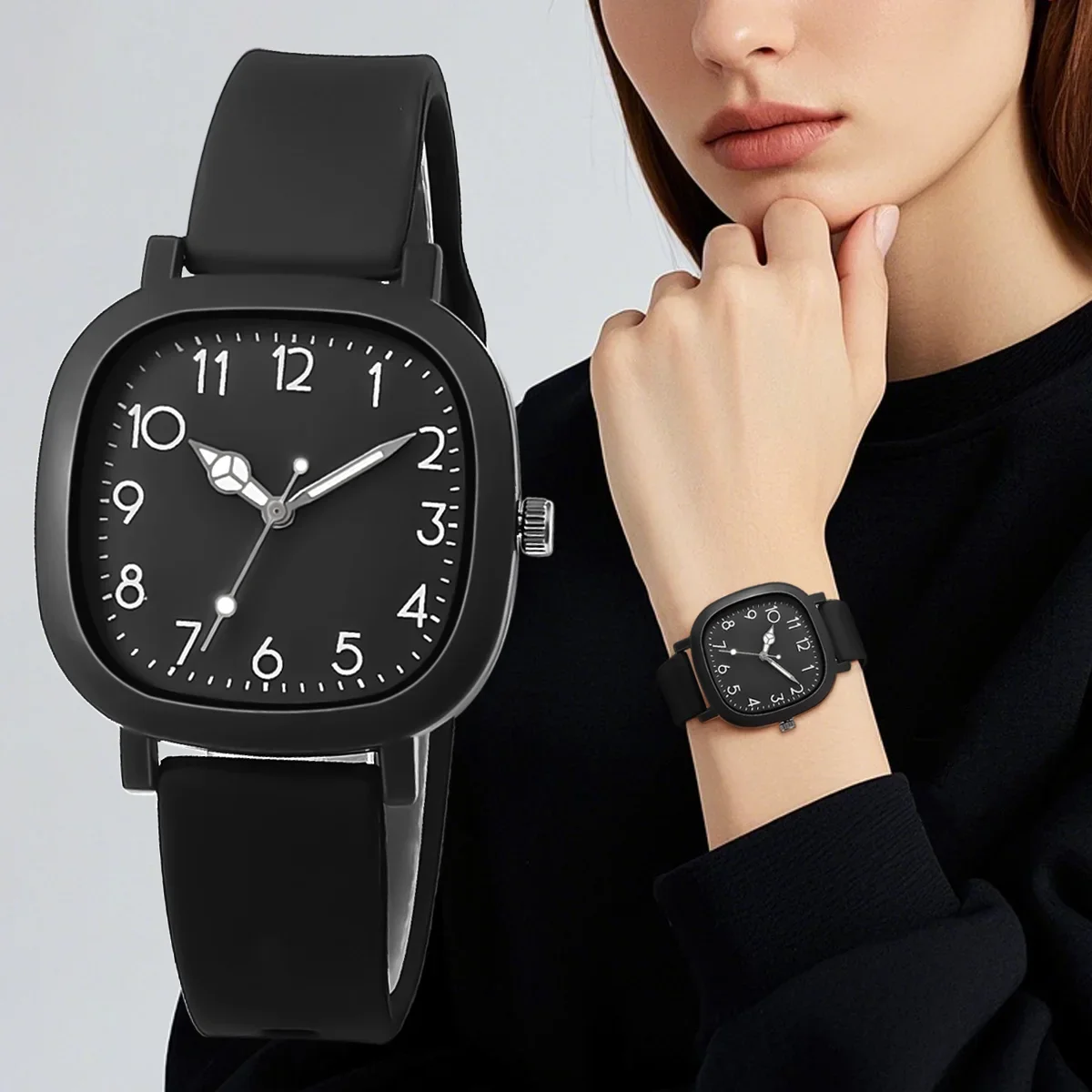 

Fashion Women Watch Silicone Quartz Wristwatches for Women Clock Christmas Gift Valentine's Day Ladies Watches Reloj Mujer