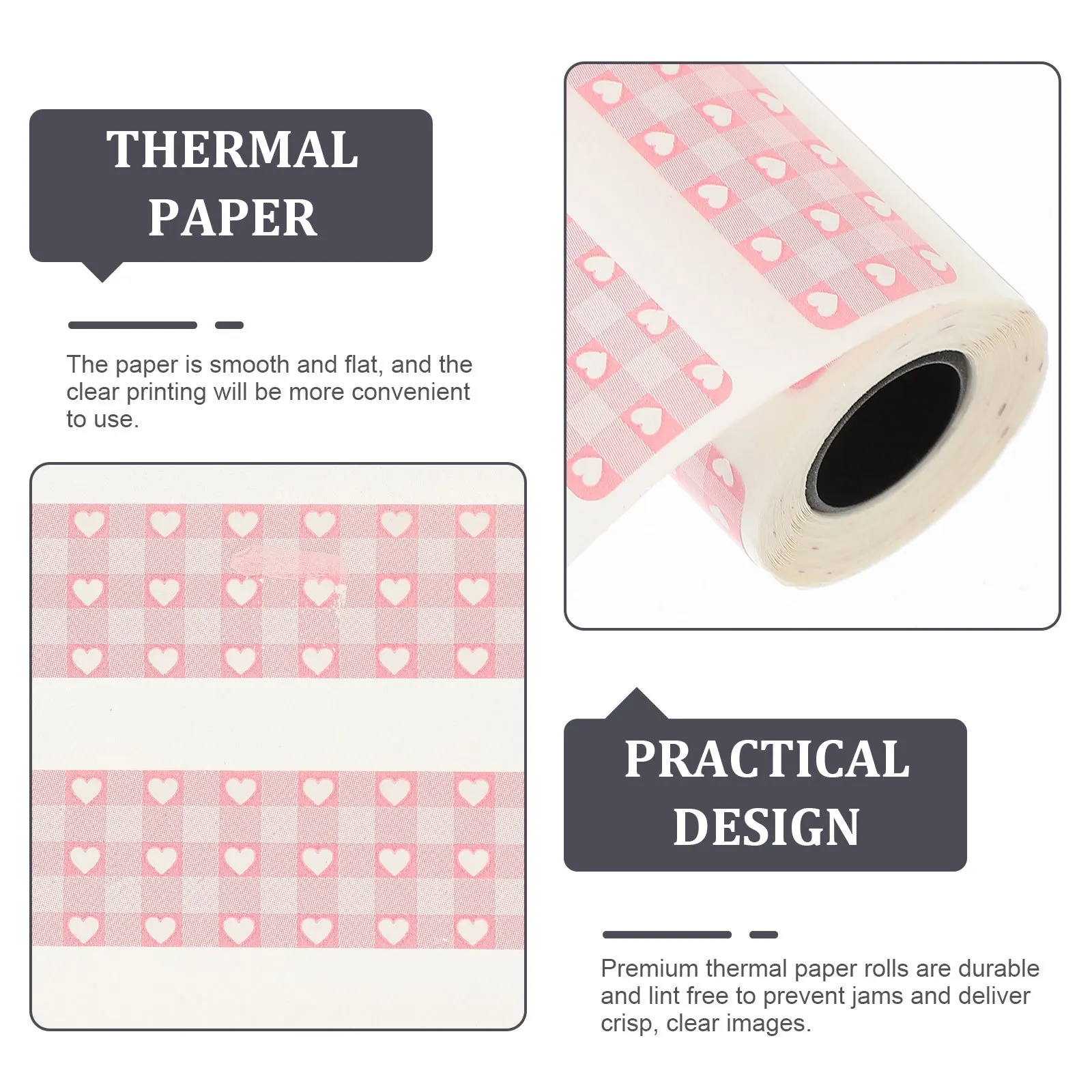 

Thermal Label Paper Printing Papers Multipurpose Heat-sensitive Self-adhesive Refill