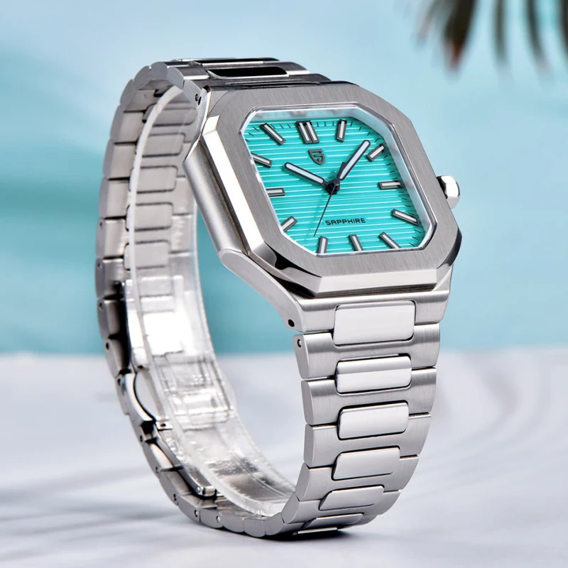 PAGANI DESIGN Nuovo orologio da uomo al quarzo Orologio sportivo da uomo impermeabile in acciaio inossidabile Orologio da uomo in vetro zaffiro di moda di lusso