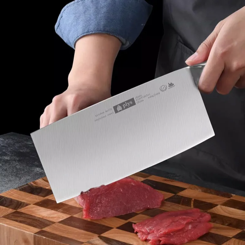 Slicing Knife Stainless Steel Household Meat Cleaver Sharp Chopping Knife Chef Knife High Hardness All Steel Multifunctional view 4