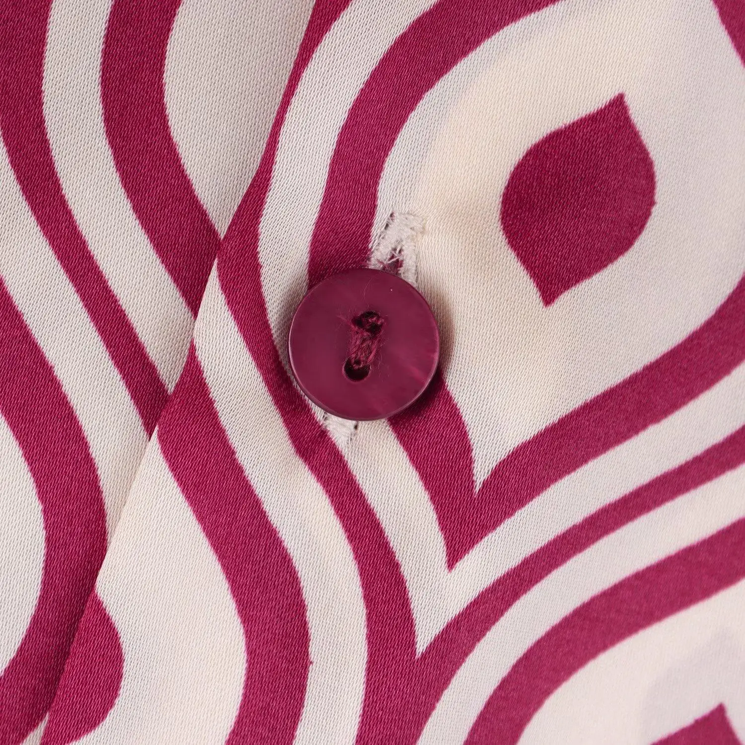 JNLEAOG 봄 신상 여성 스타일 실크 새틴 느낌 프린트 그래픽 셔츠 프렌치 스타일 루즈핏 긴팔 버튼업