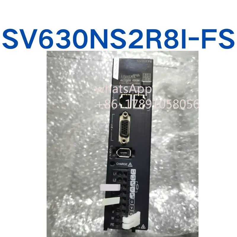 

Подержанный сервопривод SV630NS2R8I-FS, 400 Вт, протестирован, быстрая доставка.