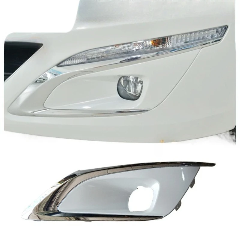 

Front bumper fog light frame panel cover for peugeot 408