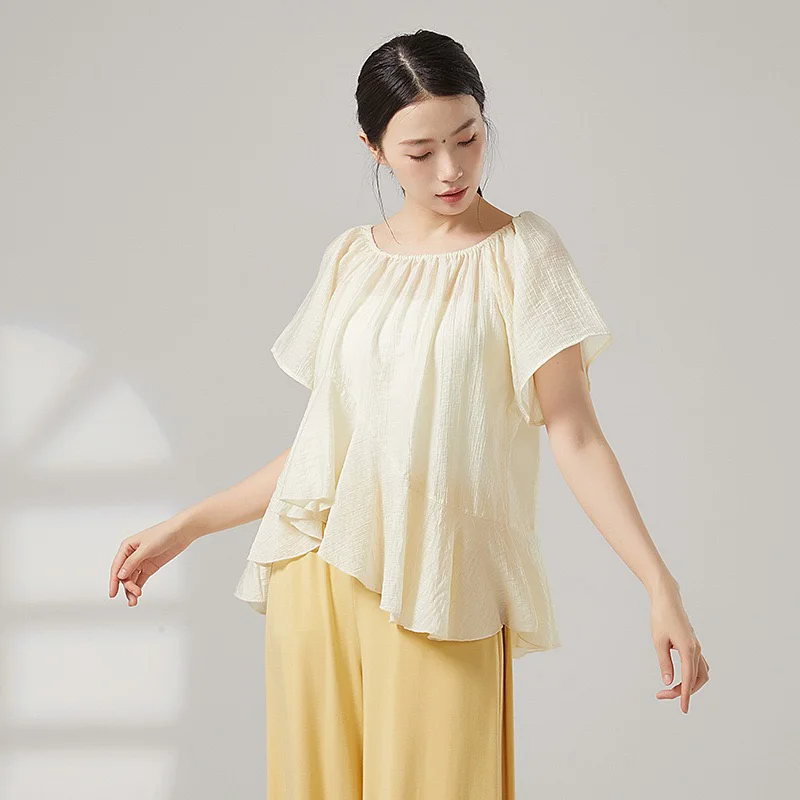 

Женские балетные костюмы, топы для классических танцев, рубашка для классических танцев, тренировочная рубашка для танцев, женские топы для латинских танцев