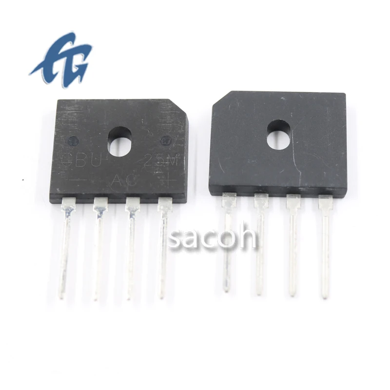 

10PCS GBU25M DIP-4 25A 1000V GBU Package for Flat Bridge of Rectifier Bridge New Original