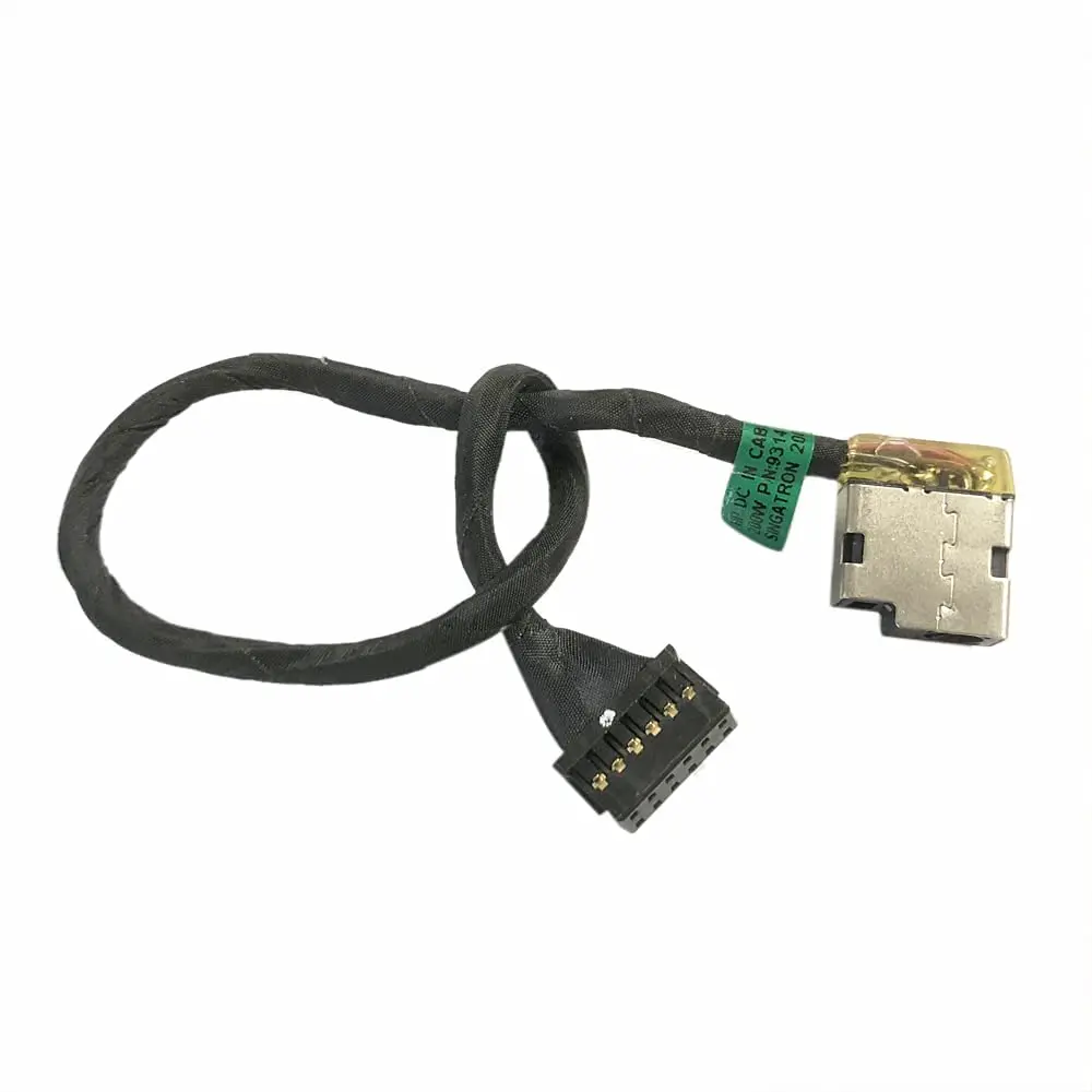 DC Power Jack Charging Port Cable Harness Connector for HP 931442-S2 15-CE 15T-CE 17-an 931442-T20 931442-F20 12 Pin