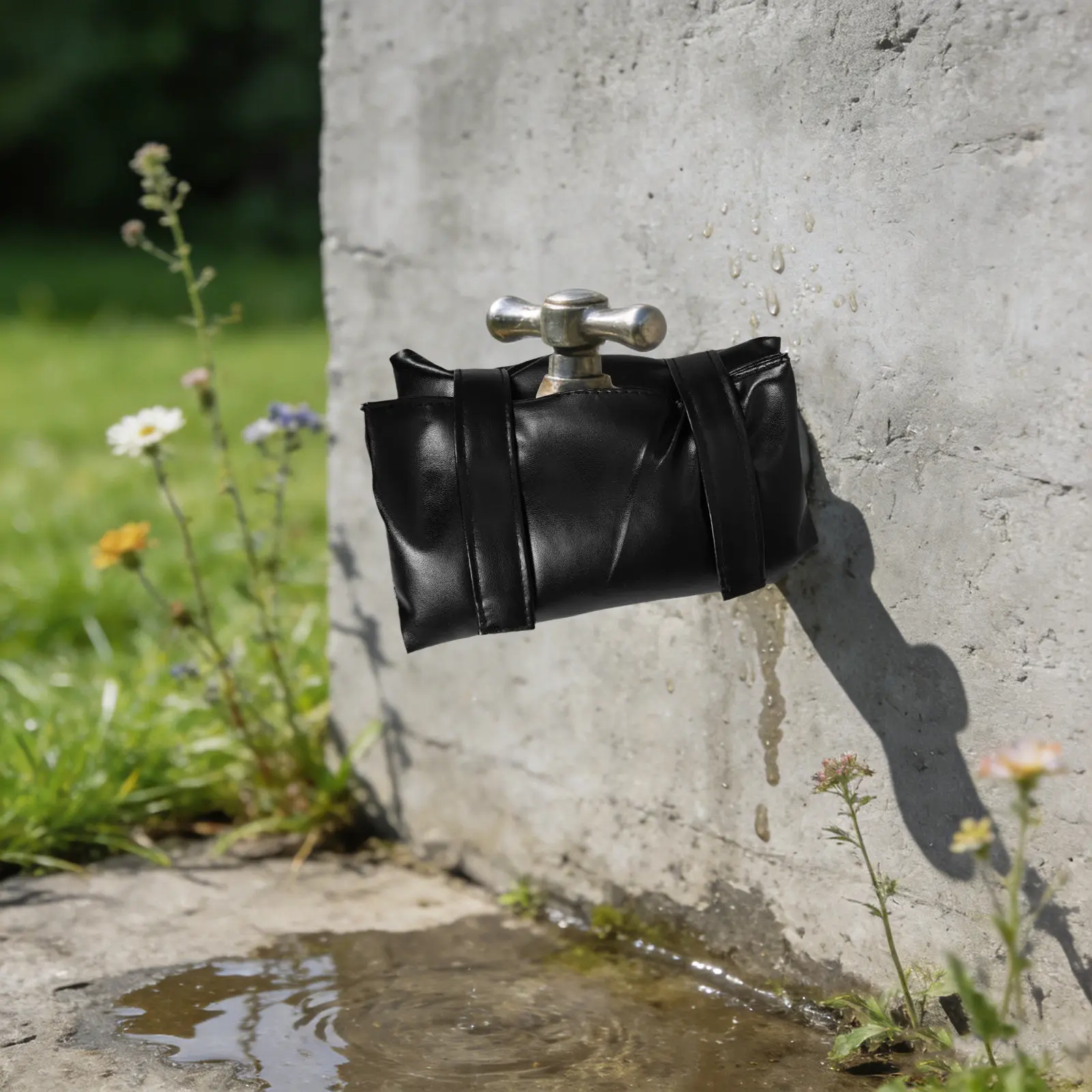 Winter Outdoor Faucet Cover for Freeze Protection Insulated Garden Spigot Cover Reusable Waterproof Tap Sock Thickened Pipe