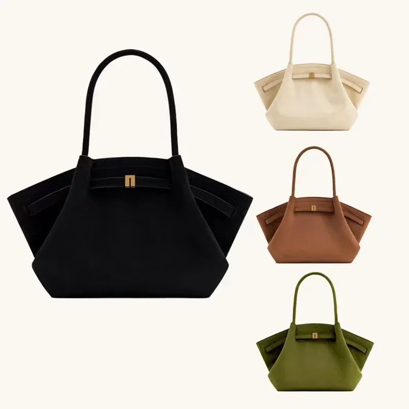 

Suede Tote Bag, Small Single Shoulder Crossbody Bag, High-end Commuting Handbag, Women's Bag