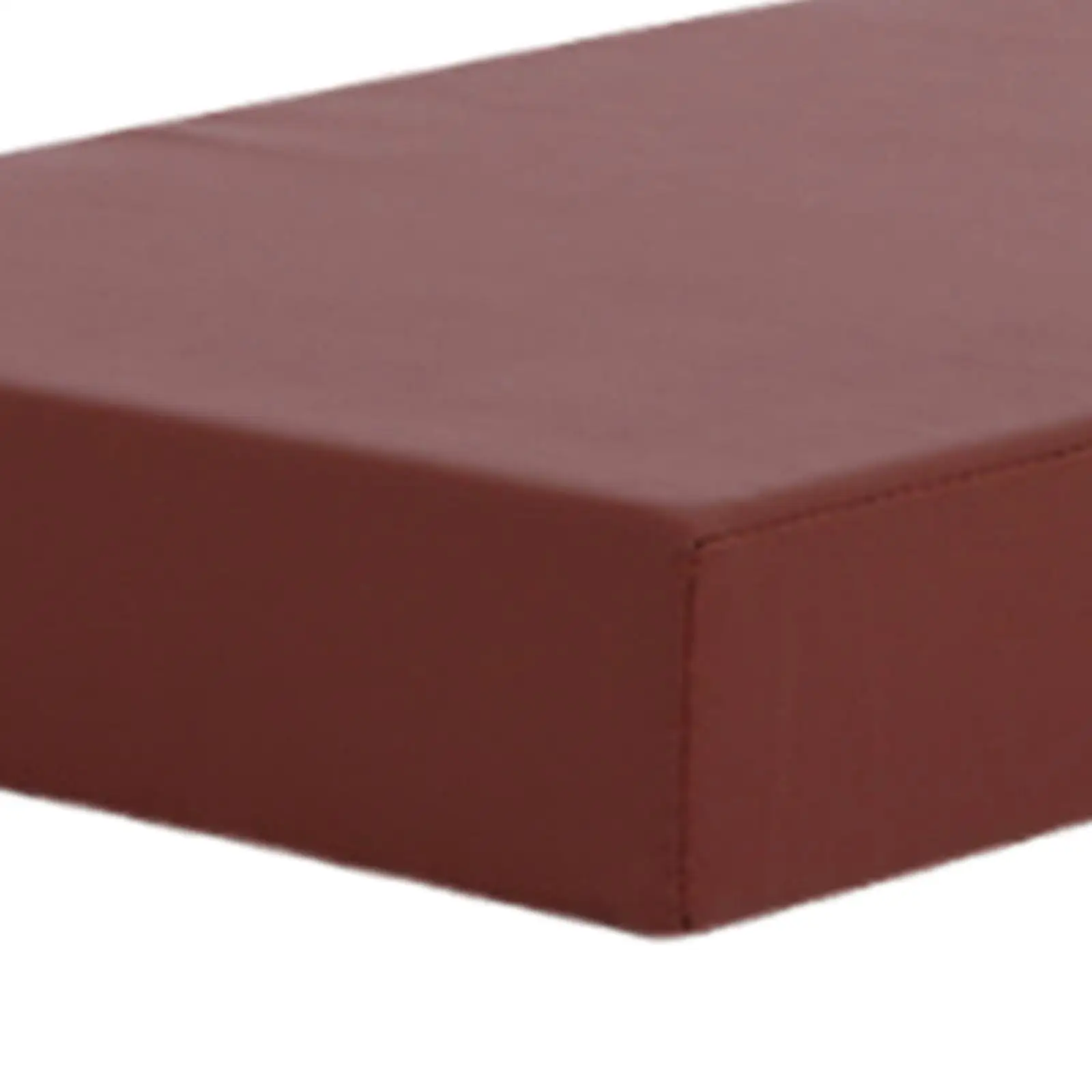 Body Pillow Rectangular Bolster Support Cushion Pad with Sponge Filling PU Leather Cover for Back Neck Knee Foot Rest