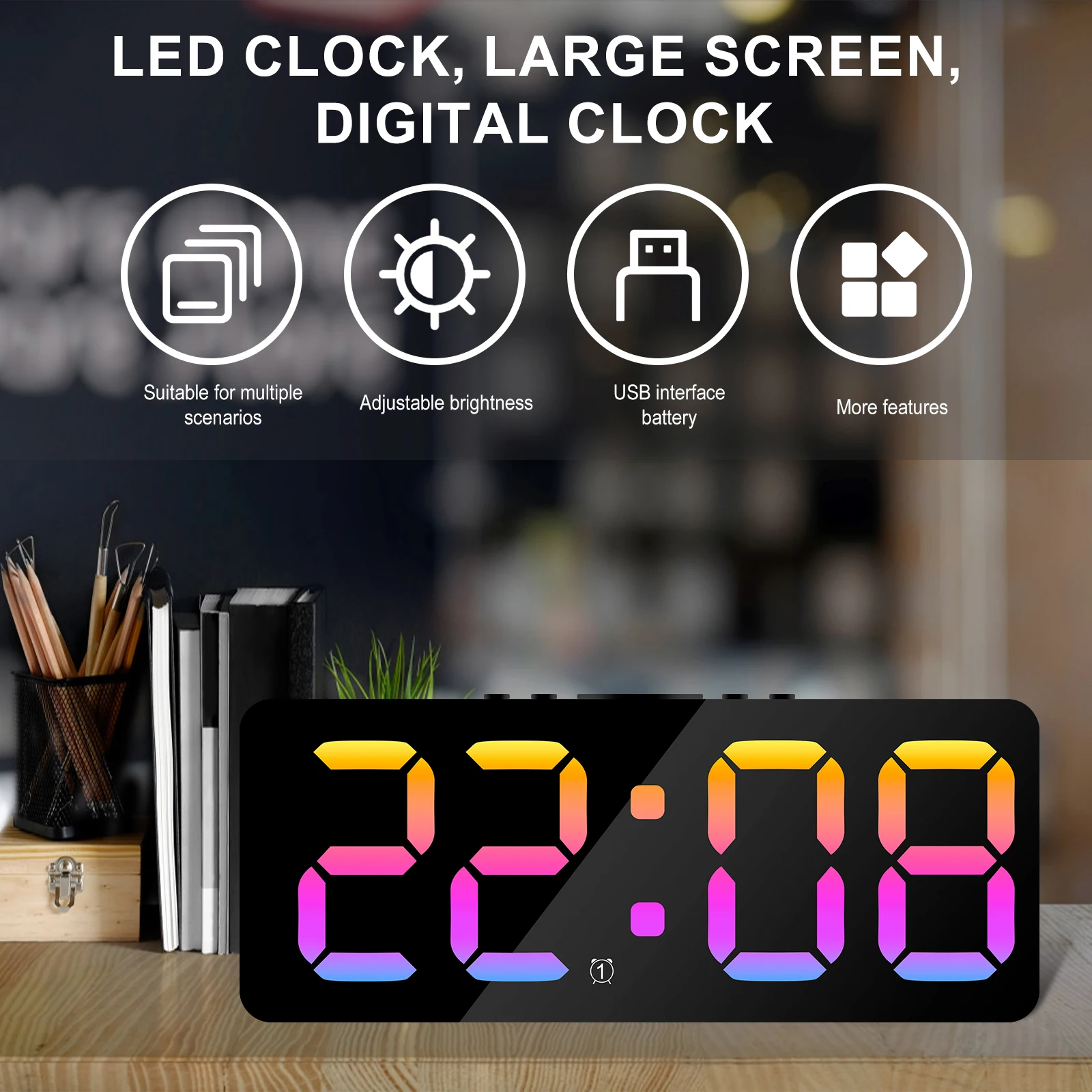 Thumbnail 3 - #47 New LED Bedside Alarm Clocks Arrivals