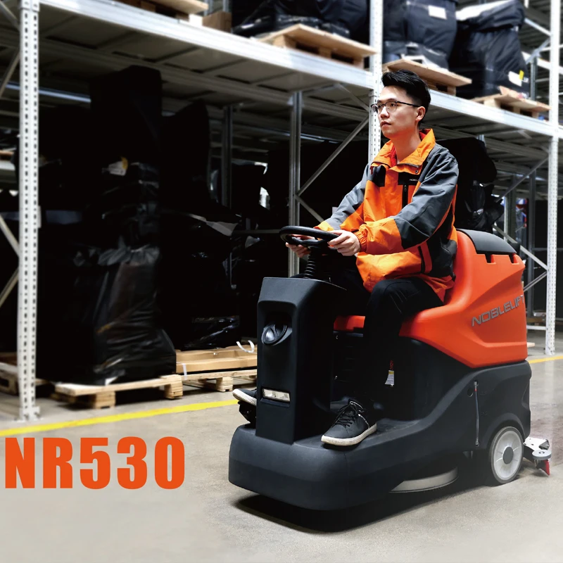 Чистящий робот Промышленная электрическая машина для подметания полов