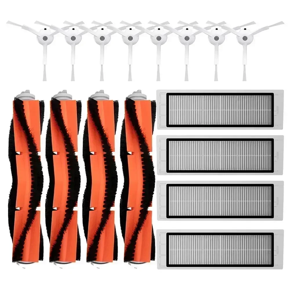 Accessoires pour aspirateur Xiaomi MI Robot 2, Roborock S50, S51, filtre HEPA, brosse latérale, brosse principale