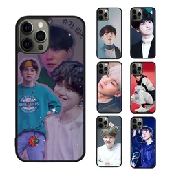 Min Yoongi Phone Case cover For iPhone SE2020 15 16 14 13 Pro Max Coque 12 11 Pro Max For Apple 8 PLUS 7 6S fundas