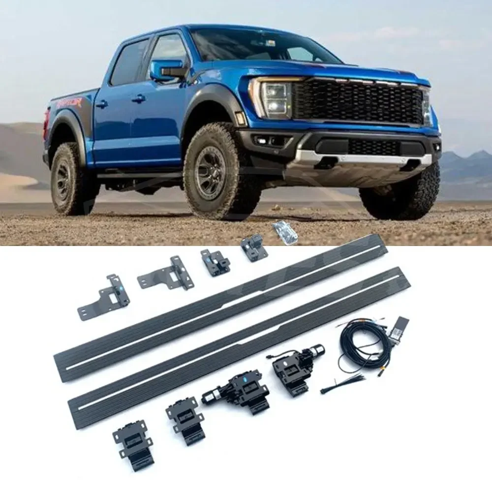 

Modification 4x4 Pick-up Ectended Cab Truck Accessories Powered Running Board Electric Side Step for 2015+ Ford Ranger