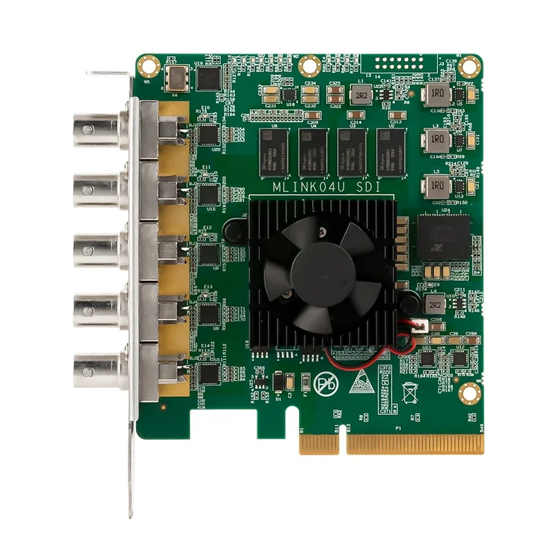 TC210N5SDI 4 canali 12G 6G 3G Ingresso SDI 1 canale Uscita 12G-SDI 8K 4K60fps 2K 1080p Scheda di acquisizione e uscita in streaming live