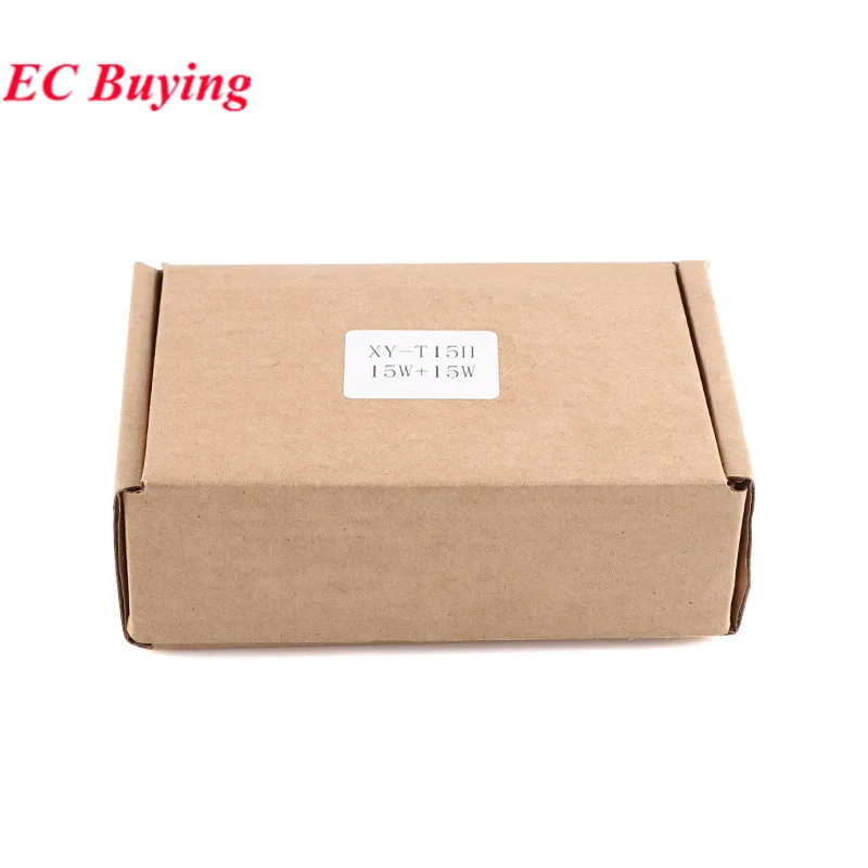 XY-T15H App التحكم 15 واط + 15 واط مكبر كهربائي لوحة تركيبية 2.0 ثنائي القناة بلوتوث متوافق 5.1 + AUX + U القرص + USB كارت الصوت #5