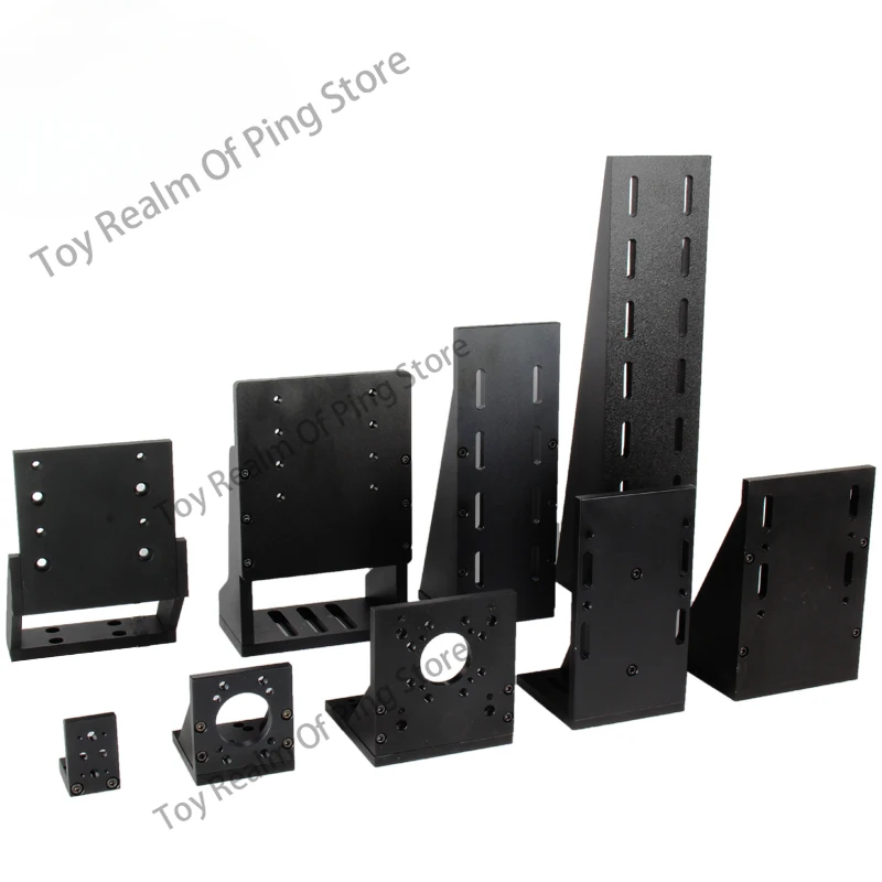 Right Angle plate Right Angle fixed block vertical mounting plate vertical L-shaped displacement table support transfer plate