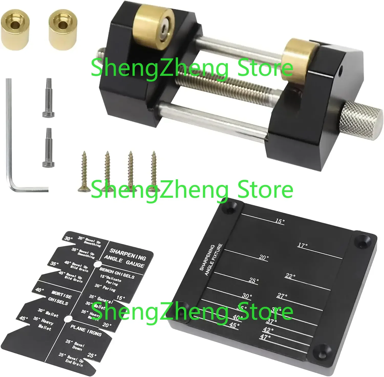 Chisel Sharpening Jig Kit, With 5/32