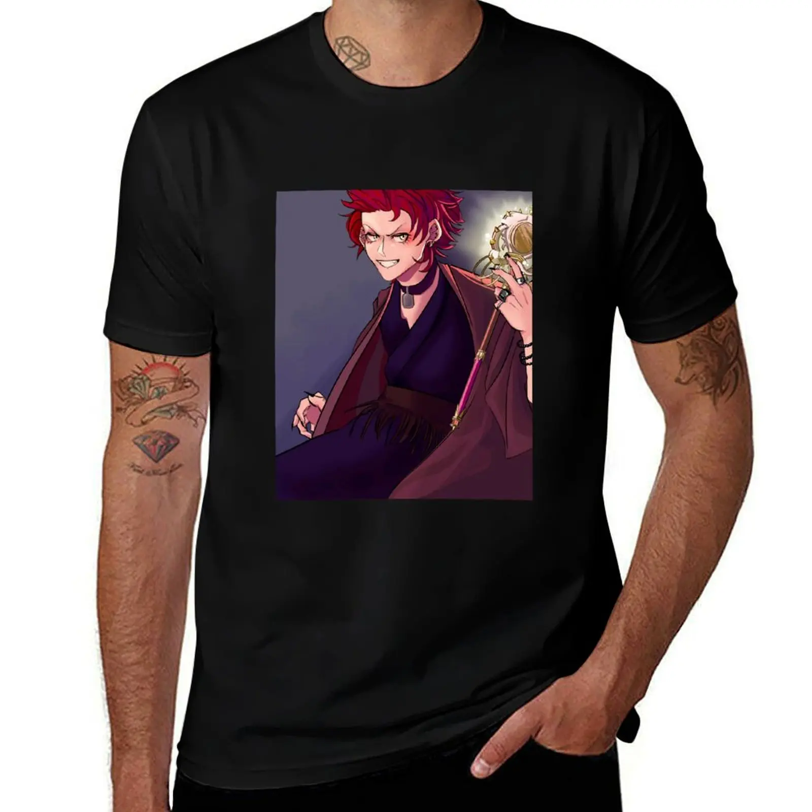 

Kuko Harai (Hypnosis Microphone) T-Shirt t shirt man cotton men t shirt cotton 100% T-Shirt