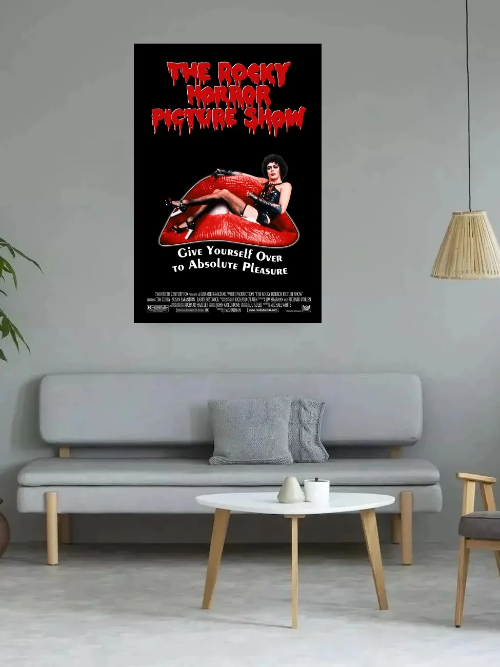 THE ROCKY HORROR PICTURE SHOW Movie, Art Picture Print Silk Poster, Home Wall Decor