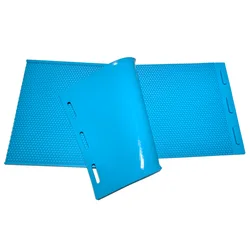 Beekeeping Silicone Beeswax Honeycomb Mold Flexible Wax For Machine Foundation Sheets Press Embosser Wax For Bees Beekeeper 2Pcs