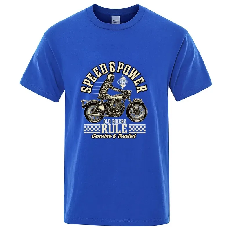 Summer Men Enfield Cycle Co Ltd 1938 Classic T Shirt Motorcycle Motor Race Pure Cotton Tops Funny Short Sleeve Crewneck Tees Top