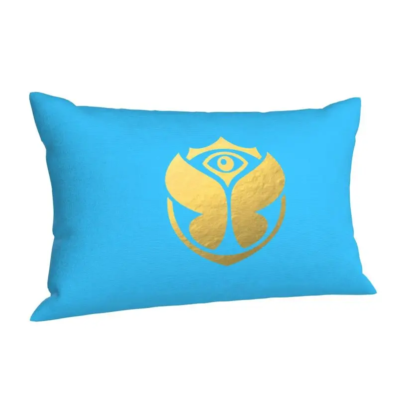 Custom Gold Tomorrowlands Music Cushion Cover 60cmx40cm Soft Modern Pillow Cases Rectangle