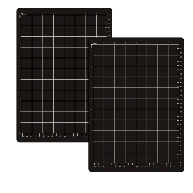 GTBL 2Pcs 9Inch W 12.5Inch L Magnetic Cutting Shim Grid Magnetic Shim Embossing Machine Die Pads Magnetic Shim For Die Cutter