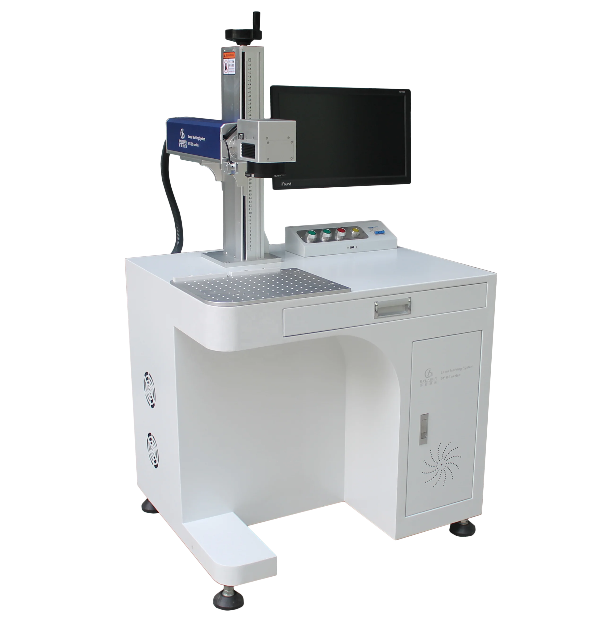 

Laser Marking Engraving Machines for Metal Plate Fixture Steel Engraving 1mm Deep Marking by 50W Fiber Laser Marking Machines