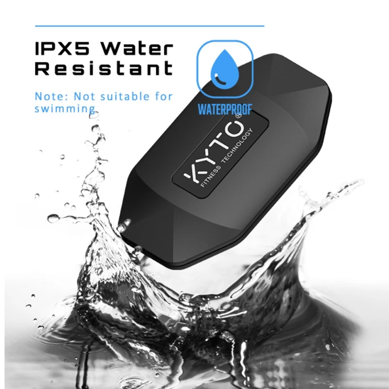 KYTO-Transmetteur de fréquence cardiaque sans fil Ant + et Bluetooth 4.0, sangle de poitrine, moniteur