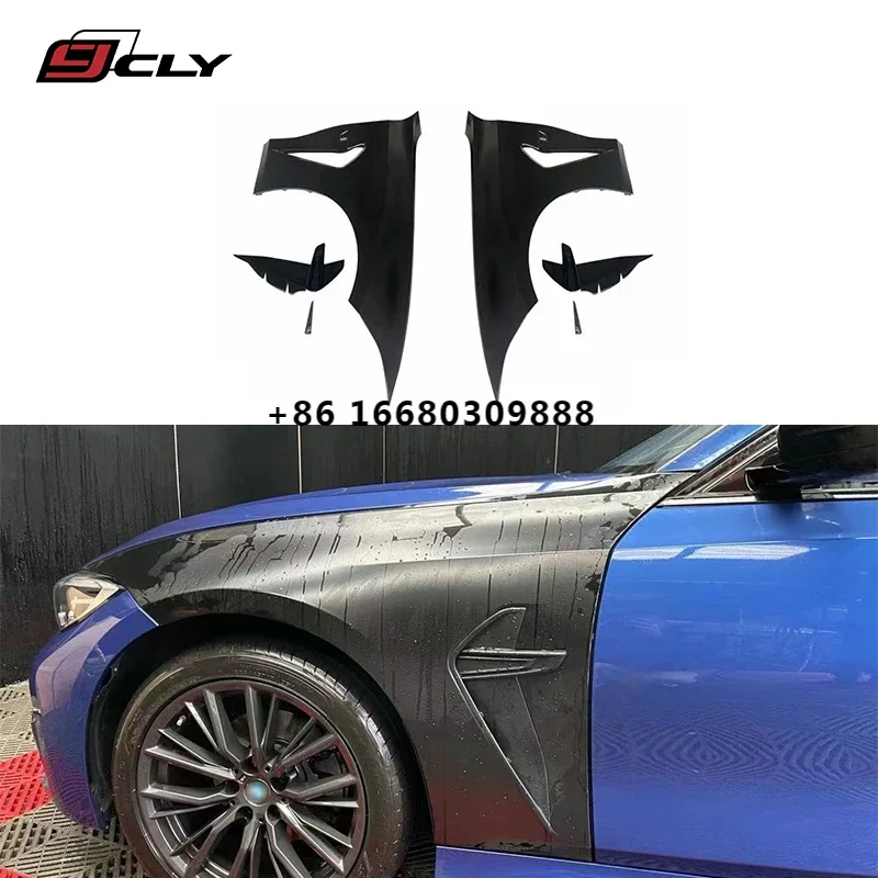 M8 style fender for 3 series G20 upgrade M8 fender iron material side front fender 2020-2024