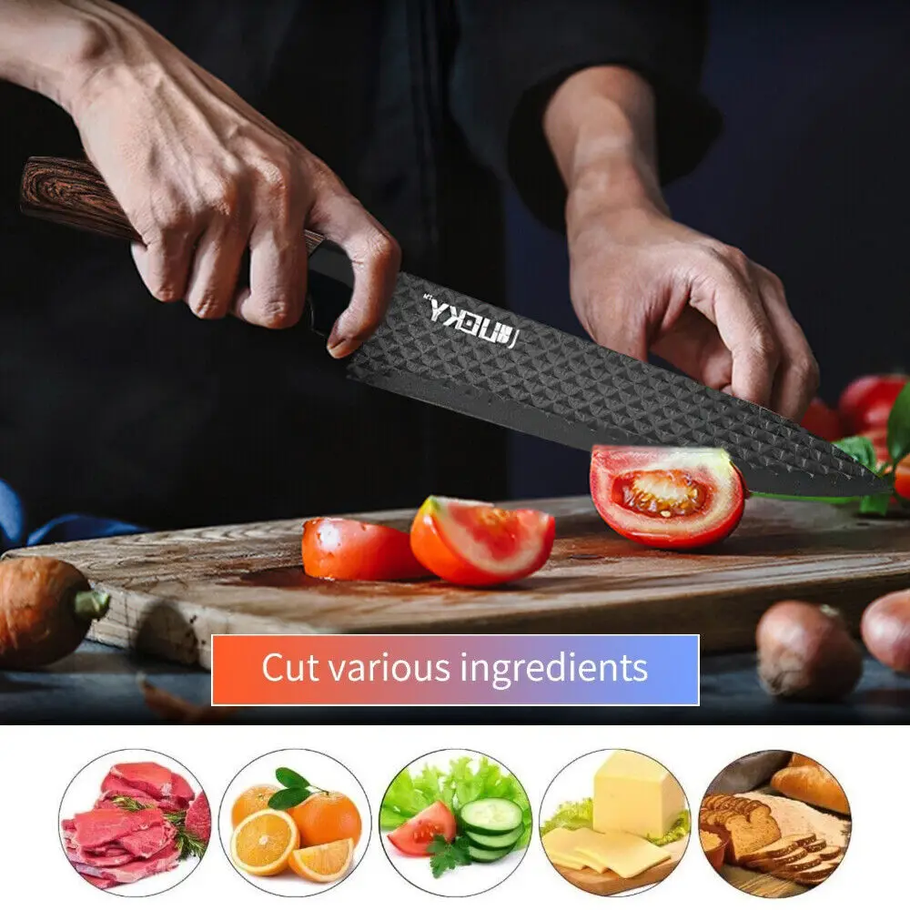 Kitchen Knife, 6pcs Premium Knives Professional Kitchen Utensils Household Cutting and Fruit and Vegetable Knives Chef Knife