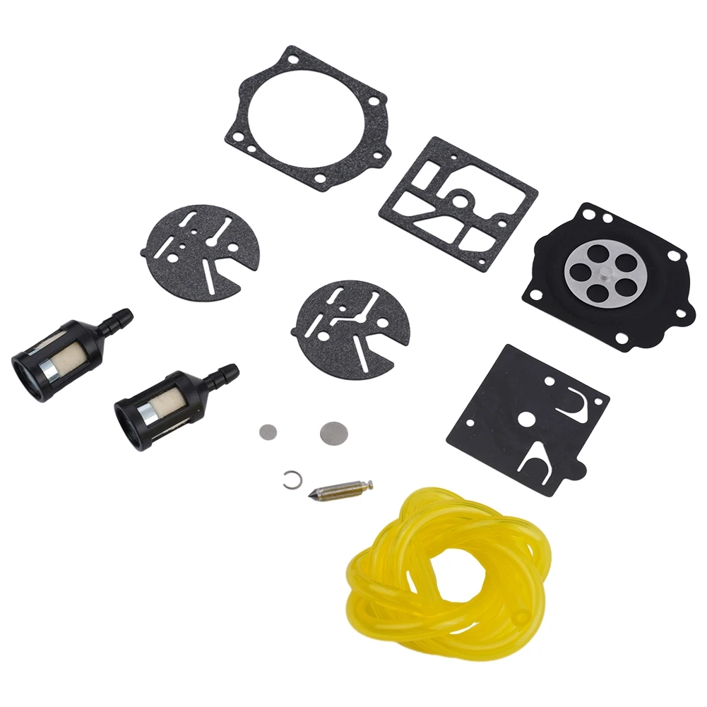 Oil cap Carburetor repair kit Rebuilt kit Piston injector 1 set Replacement For mcCulloch pro mac 610 650 655 Chainsaw