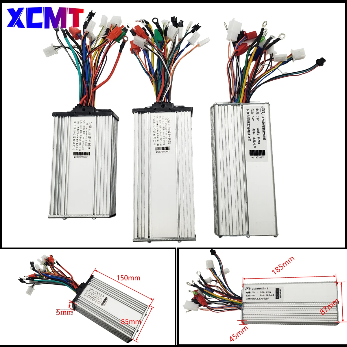 

Electric Scooter Three-speed Sine Wave Controller 60V 1500W 2000W 72V 2000W for Citycoco Modified Accessories Parts