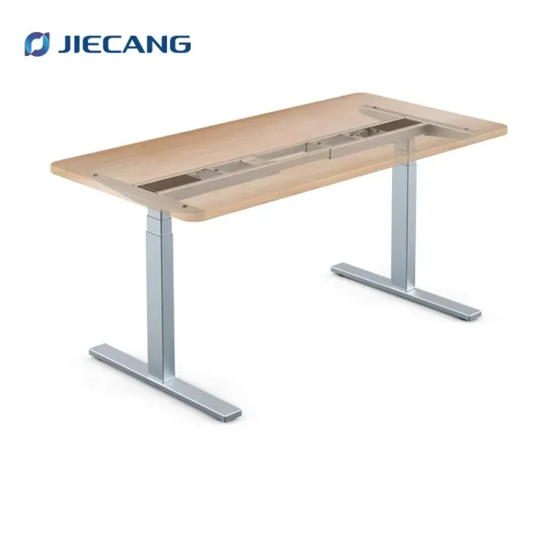 JC35TS-EZ4.0 Office Computer Smart Dual Motor Height Adjustable Standing Electric Desk Frame