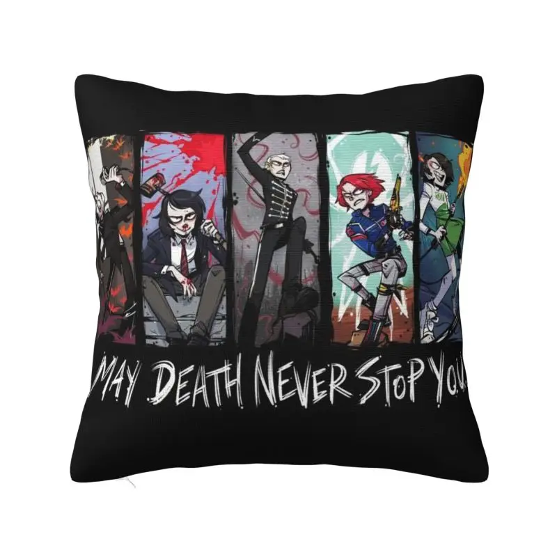 Custom Rock Music Band My C-Chemical Romances Poster MCR Singer Cushion Covers Sofa Home Decorative Square Throw Pillow Cover