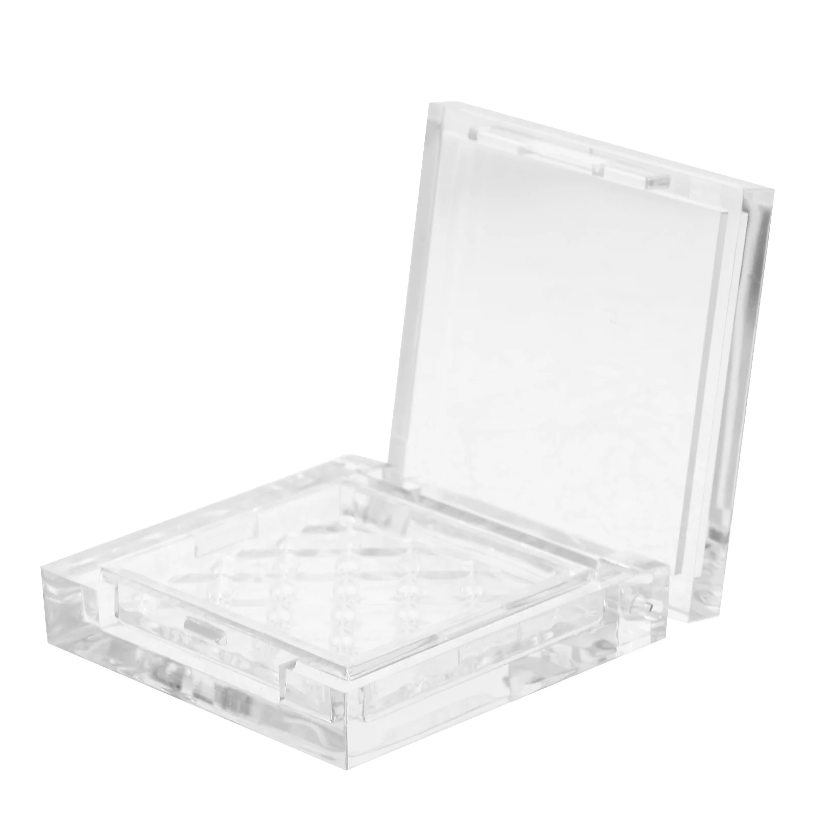 

Empty Eyeshadow Pan Plastic Pans Small Lightweight Travel Makeup Palette For Women Blush Powder Case Dispenser