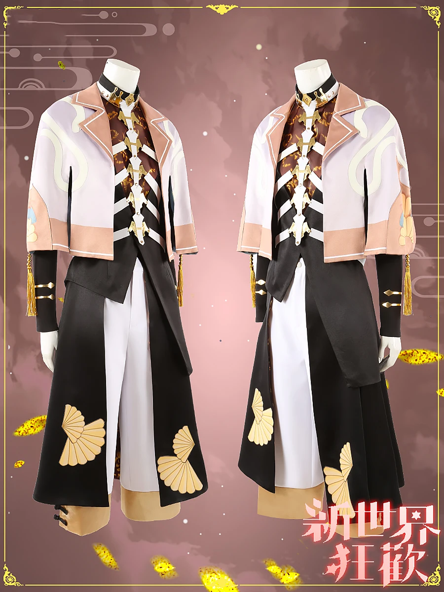 COS-HoHo Anime Nu: Carnival Yakumo Antique Game Suit Handsome Uniform Cosplay Costume Halloween Party Outfit Custom Any Size