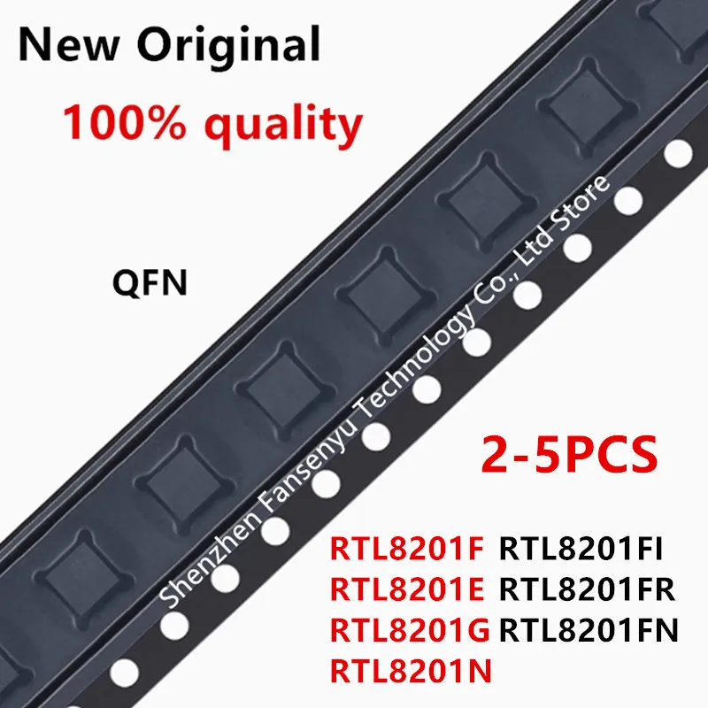 

(2-5piece)100% New RTL8201F RTL8201E RTL8201G RTL8201FI RTL8201FN RTL8201FR RTL8201N -VB-CG -CG QFN