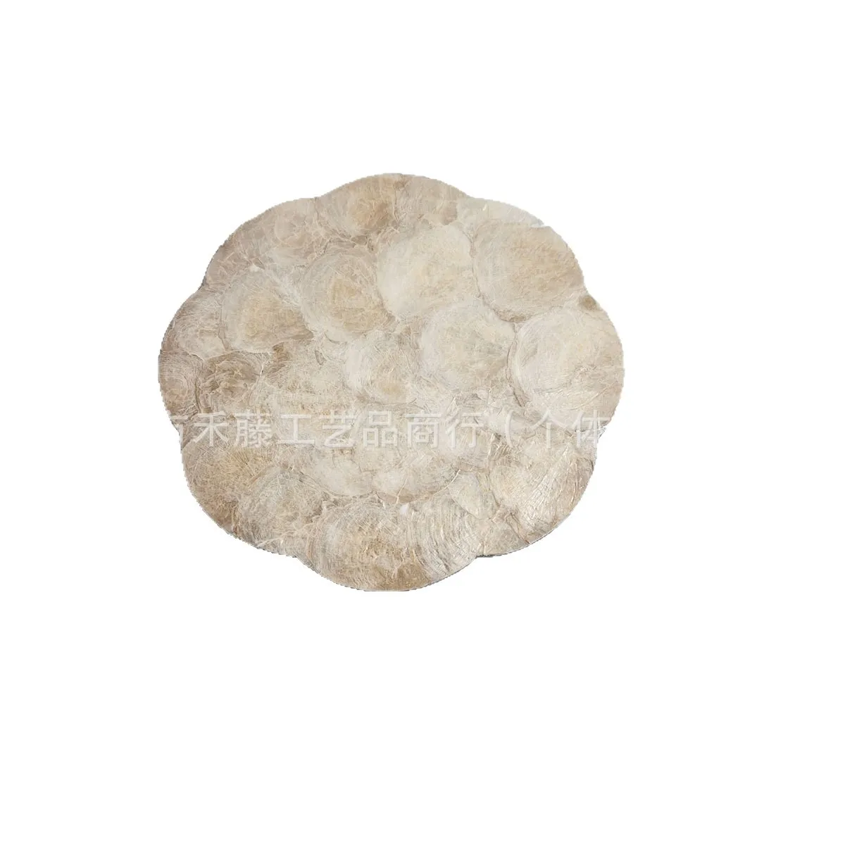 

Подставка для фруктов и закусок DSA Shell Home Placemat: легкая роскошь, нишевый дизайн, ручная работа, термоизоляция, из морских ракушек, для дома и быта.