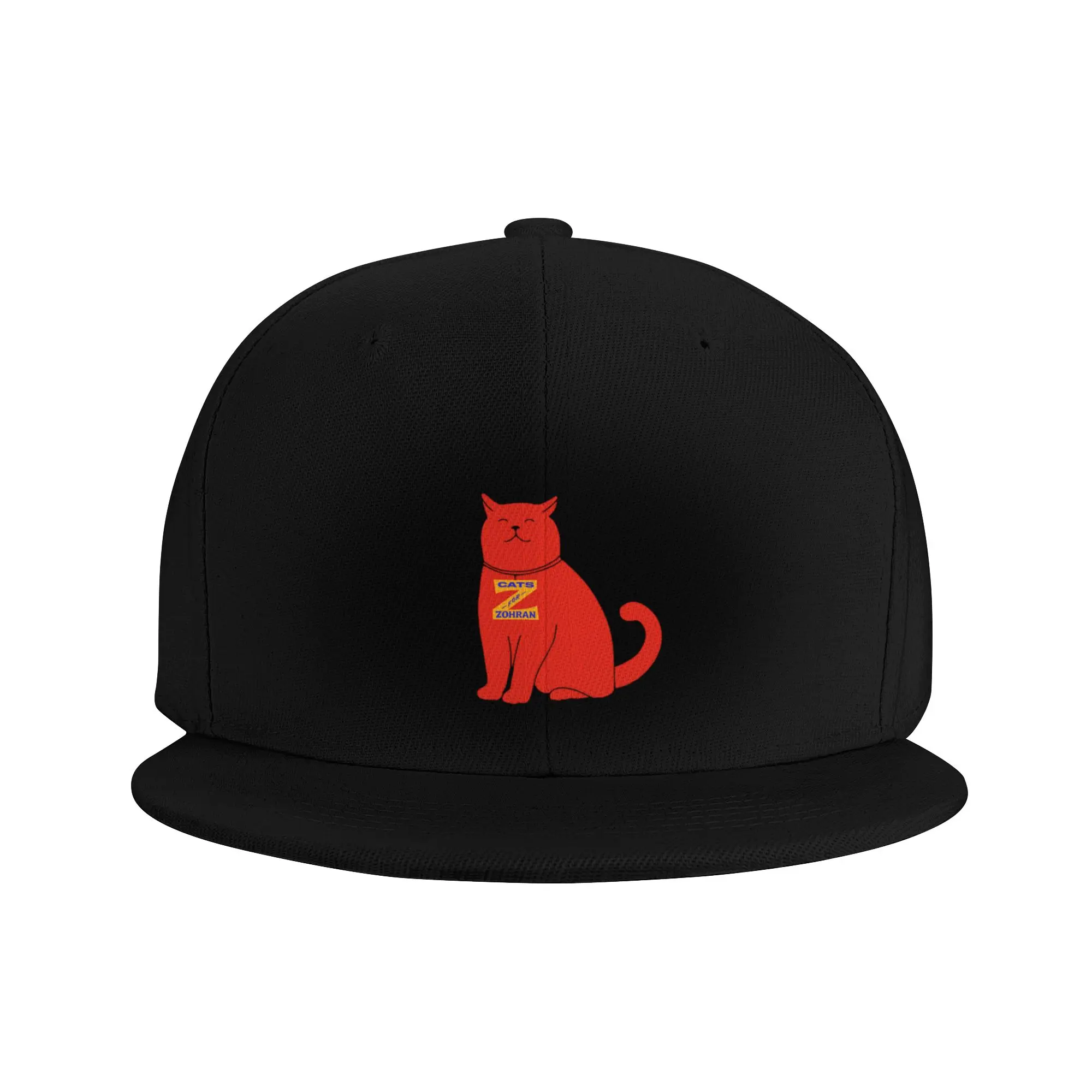 Fashion CATS FOR ZOHRAN Flat Brim Sun Hat  Not Easy To Fade Sun Cap