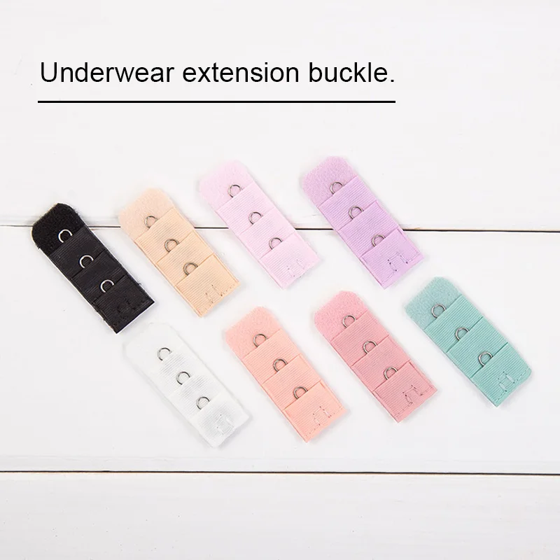 1pc BH Extender Strap Extension 1 Haken 3 Reihen Candy Color intimates verstellbare Gürtels chnalle Ersatz BH Extender für Frauen