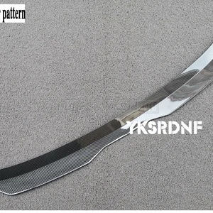 Universal ABS Plastic Car Tail, rear lip spoiler, Peugeot 308 GTI, 2015-2020, Hatchback 308 9 main sales rear diffuser Peugeot 308 - №8