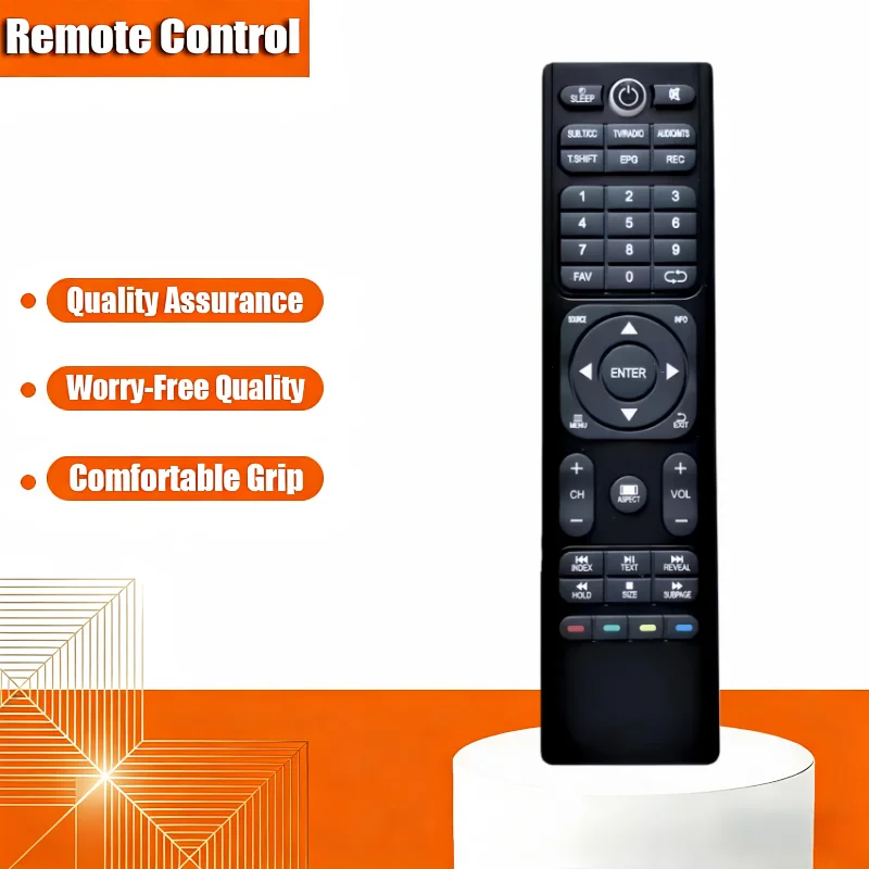 

RM-C3402 TV Remote Control for JVC TV in Living Rooms or Rooms, No Programming or Pairing Needed, Replacement Remote Compatible