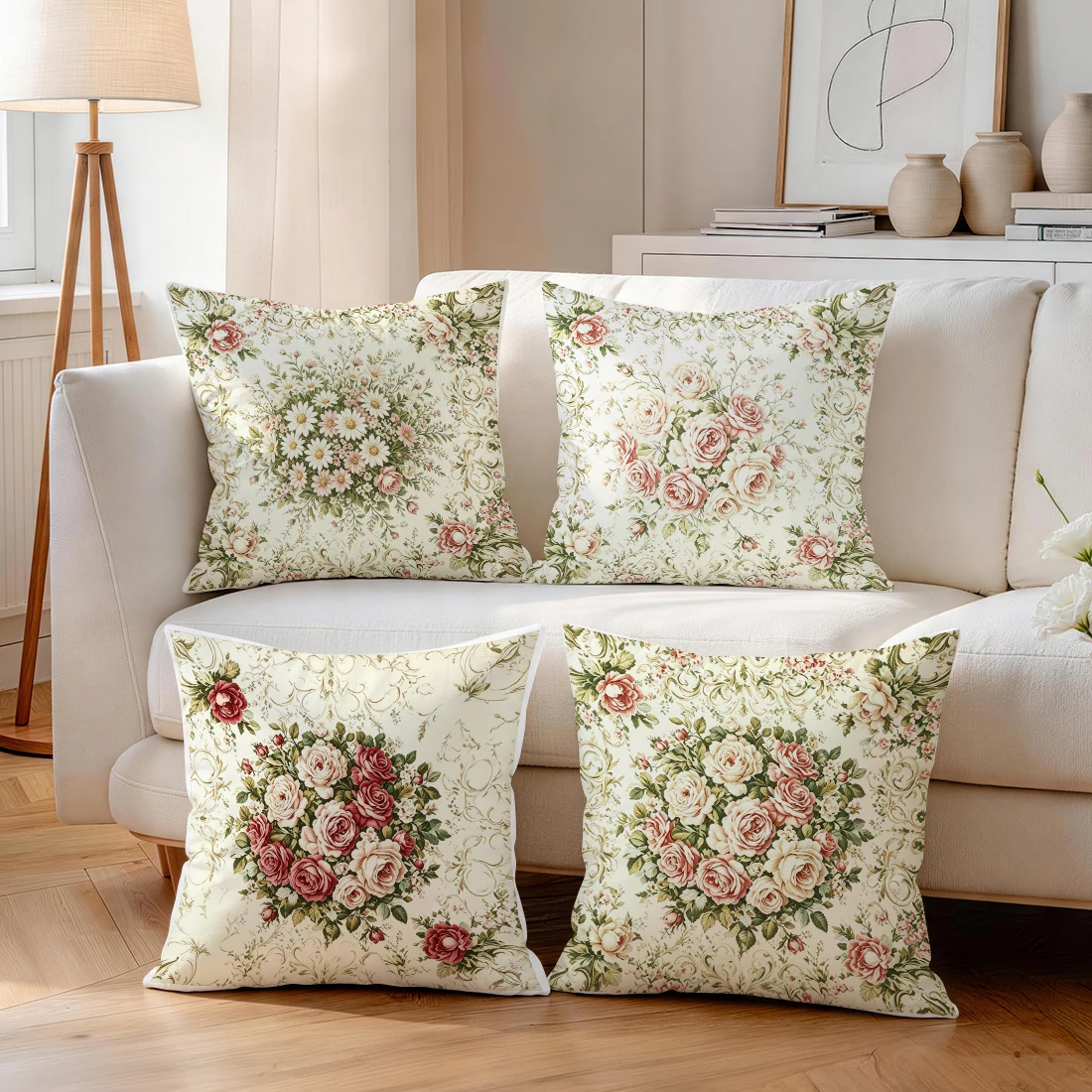 Deep Green Gilded Ramadan Pillowcase Printed Polyester 40/45/50cm Throw Pillowcover Decorative Cushion Pillowslip Home Decor