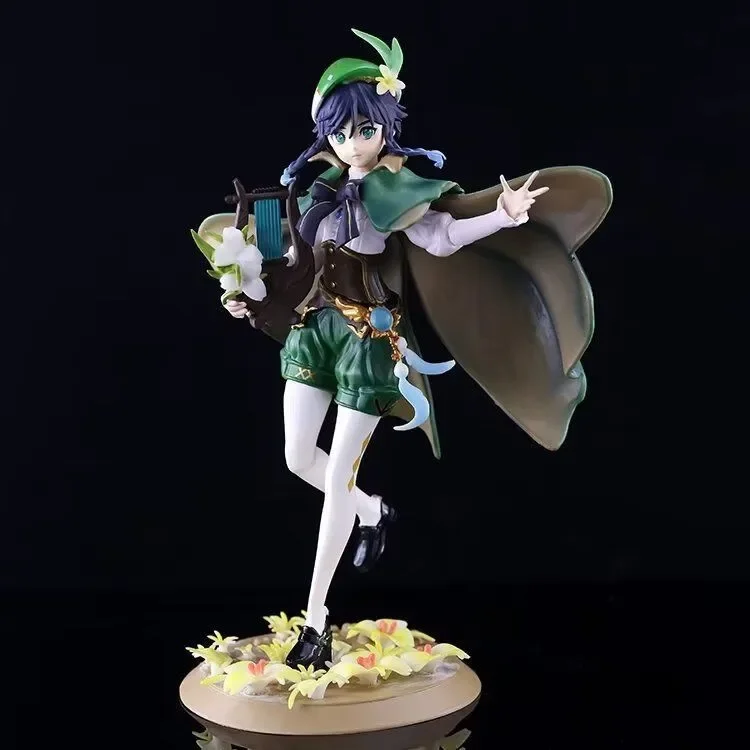 

Hot Anime Game Genshin Impact Venti Standing Posture Action Figures Fantasy Figurines Hobby Collectibles Birthday Gifts Girls