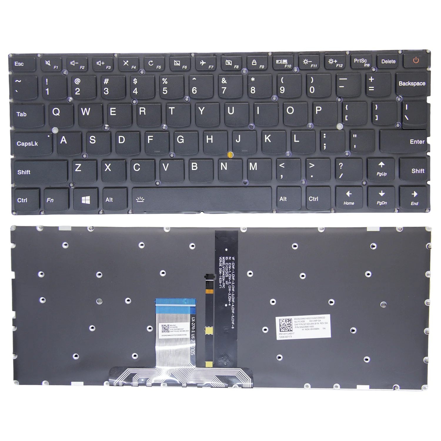 

100% новая клавиатура для ноутбука Lenovo Ideapad 710S-13ISK 510S-13IKB 710S-IKB 510S-13ISK XiaoXin Air13 pro