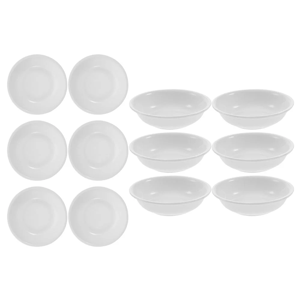 12 Pcs Seasoning Dish Side Bowl Trifle Serving Dishes Dipping Sauce Bowls Olive Oil Round Chip and